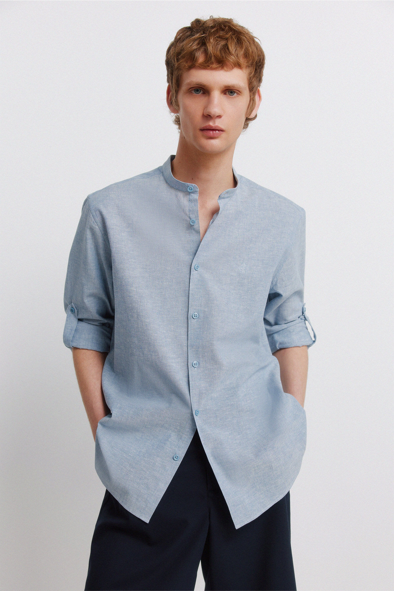 Springfield Camisa mao lino