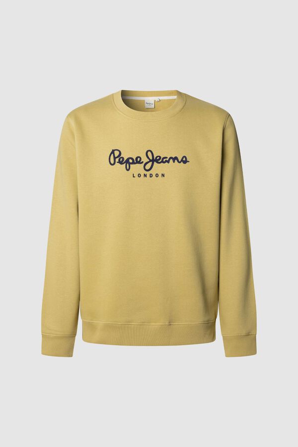 Pepe Jeans Sweatshirt Gola Redonda Com Logo estampado