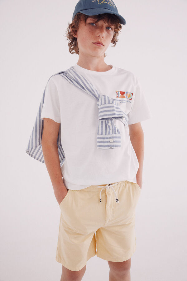 Springfield Kids Boys ' chinos shorts printed