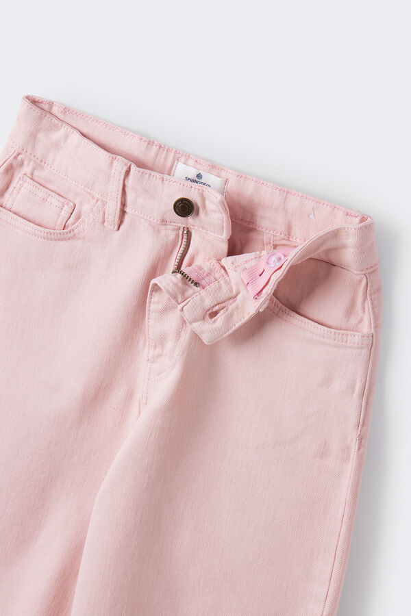 Springfield Pantalón culotte niña rosa