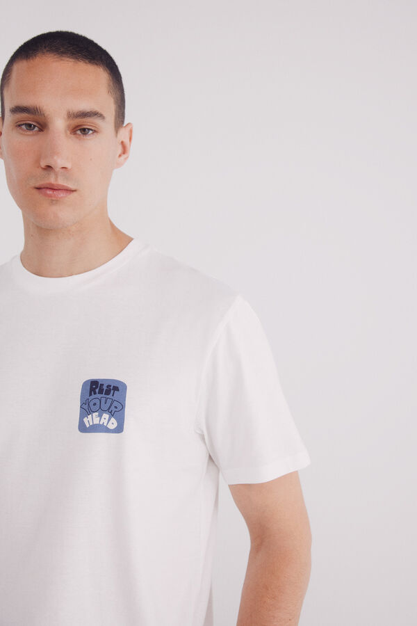 Springfield Rest your mind t-shirt beige