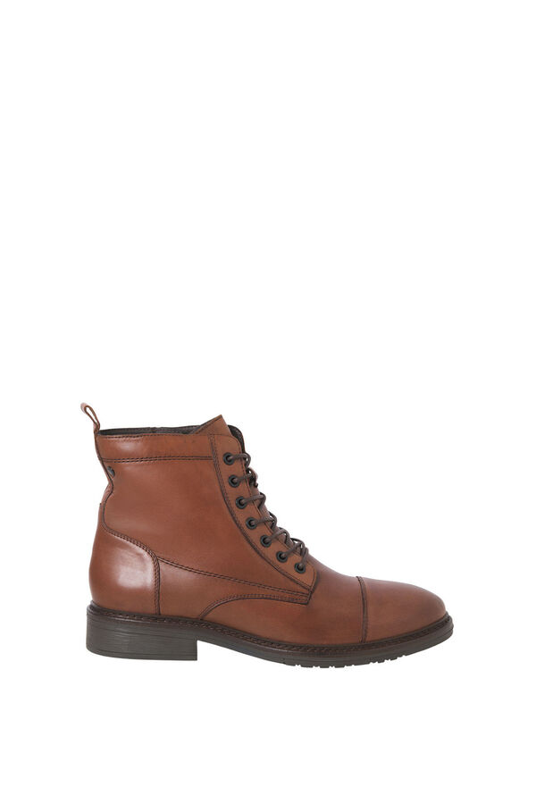 Jack & Jones Botas de couro para homem cru