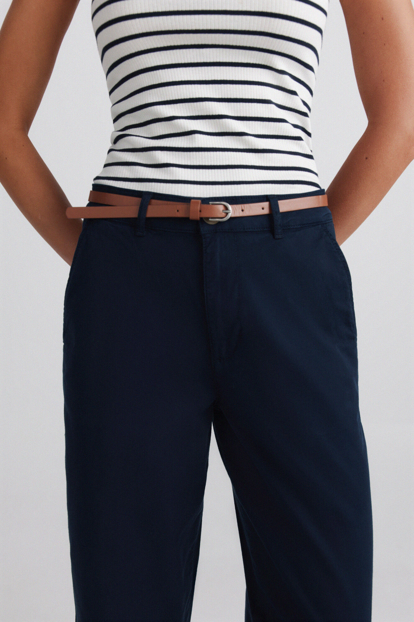 Springfield Cal&ccedil;as chino com cinto