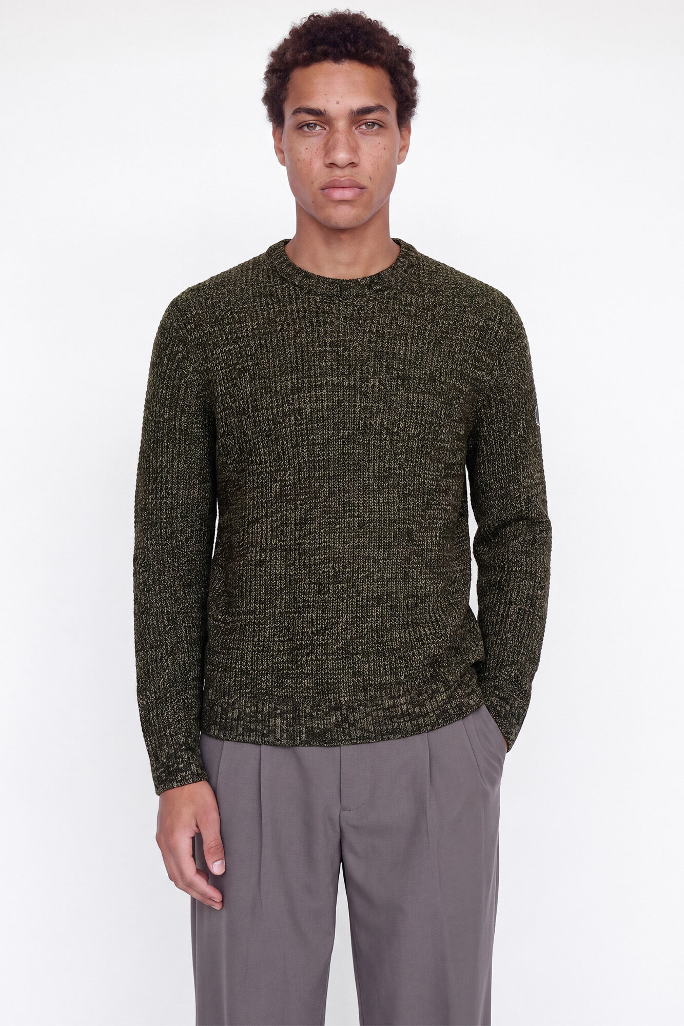 Jack & Jones Camisola regular gola redonda