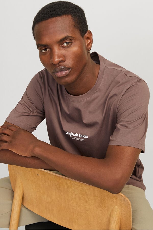 Jack & Jones T-shirt estúdio original cru