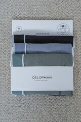 Celopman Pack 3 boxers verde