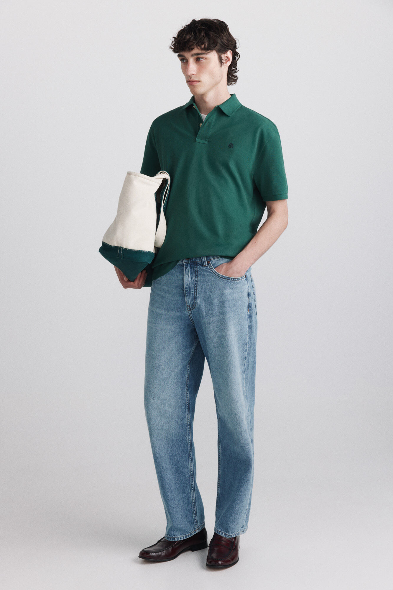 Springfield Polo piqu&eacute; b&aacute;sico Springfield regular fit