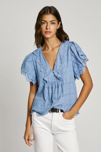 Pepe Jeans Blusa Dame Manga Corta