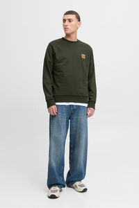 Jack & Jones Sweatshirt com logo contrastante