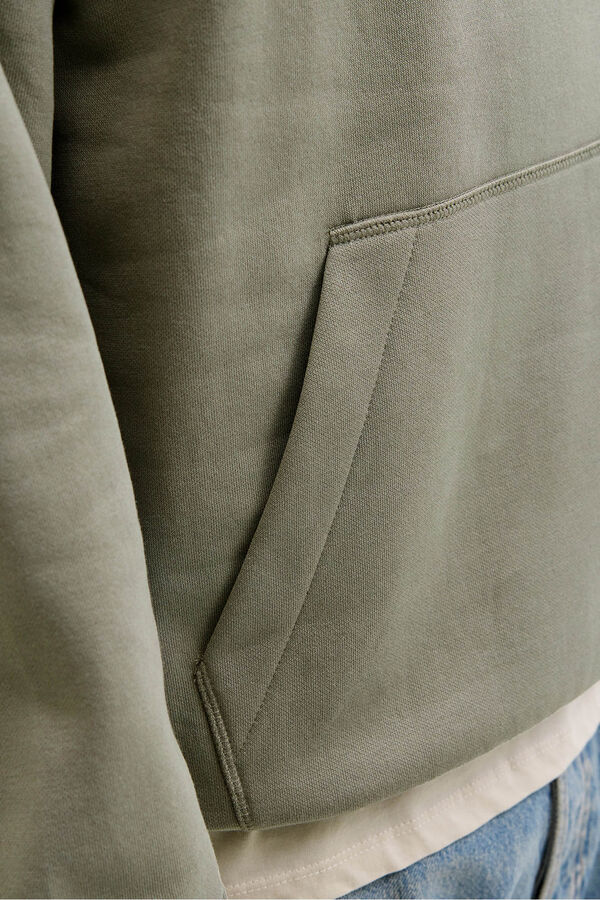 Jack & Jones Sweatshirt capuz cinzento