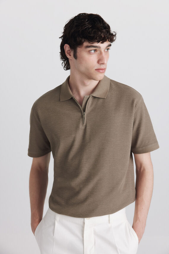 Polo estructura cremallera