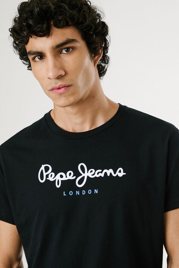 Pepe Jeans Camisola de manga curta preto