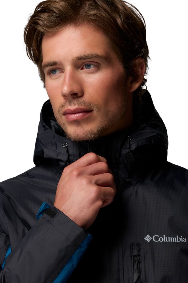 Columbia Casaco isolante e imperme&aacute;vel preto