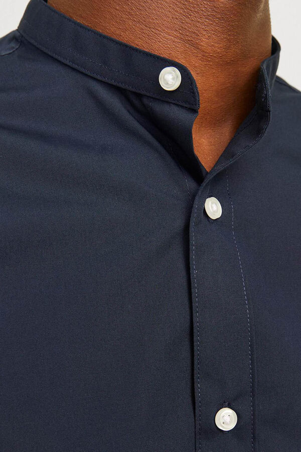 Jack & Jones Camisa gola mao azul