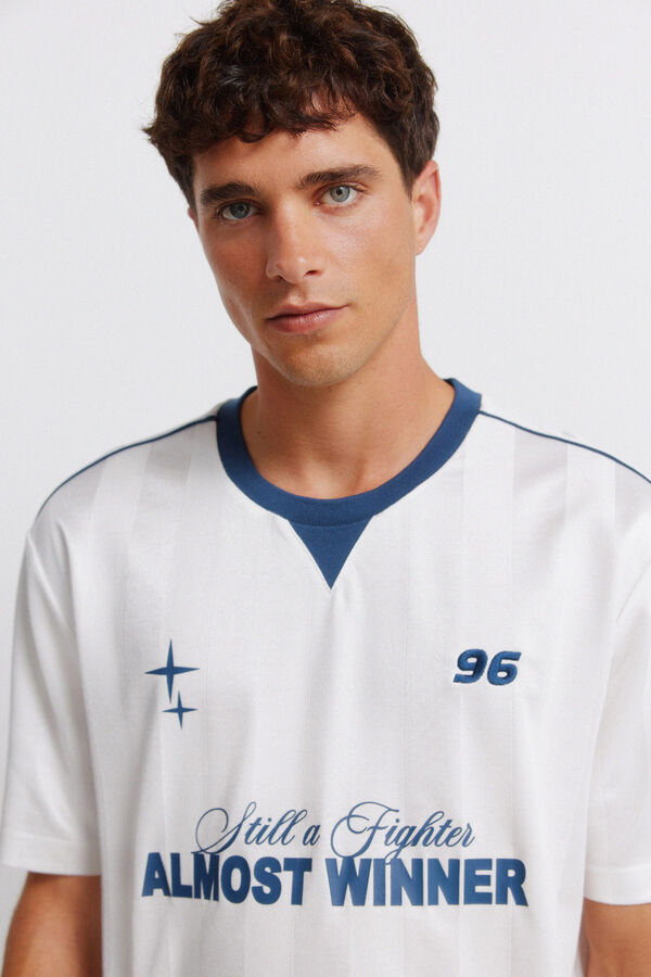 Springfield T-shirt de futebol almost bege
