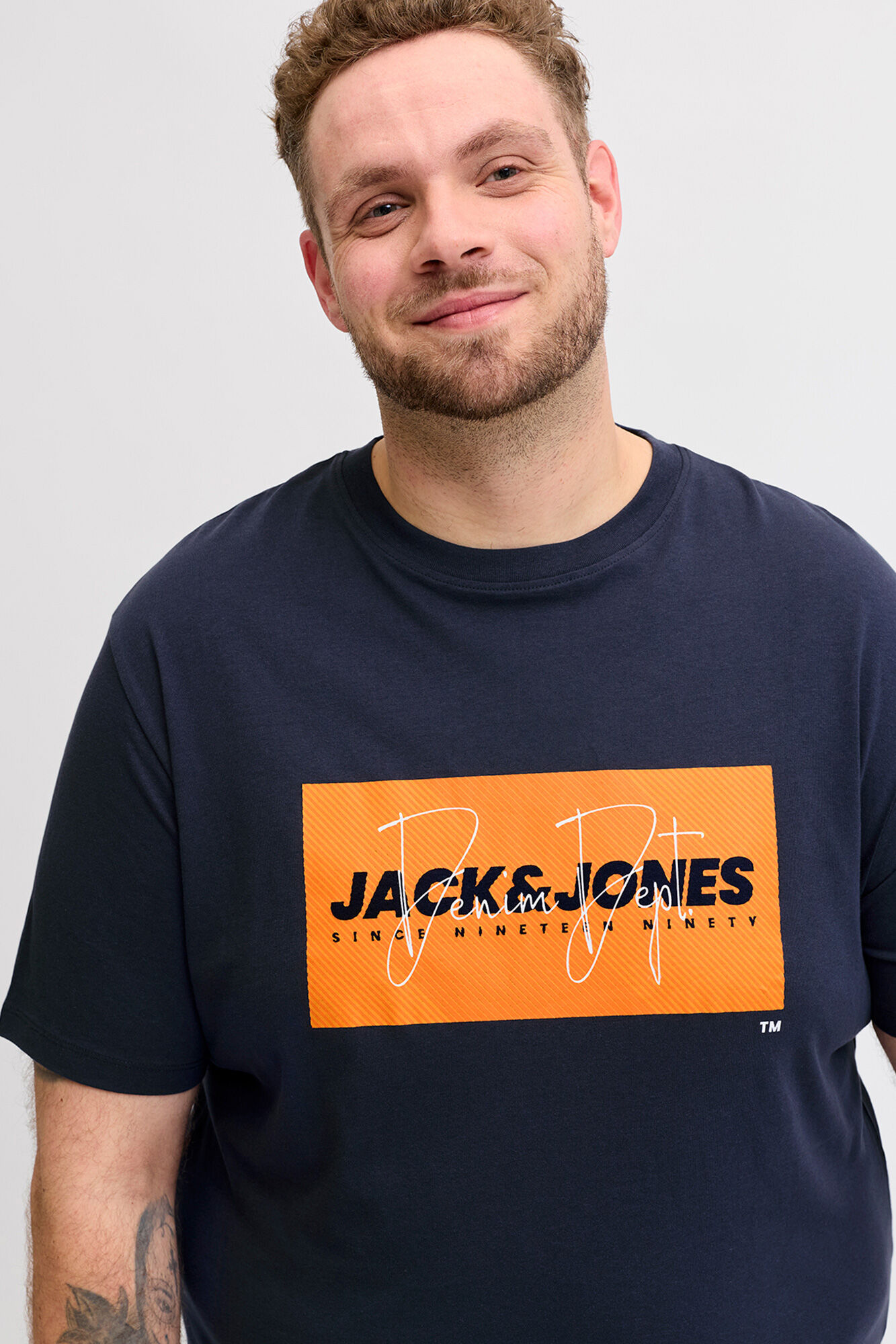 Jack & Jones PLUS T-shirt logo
