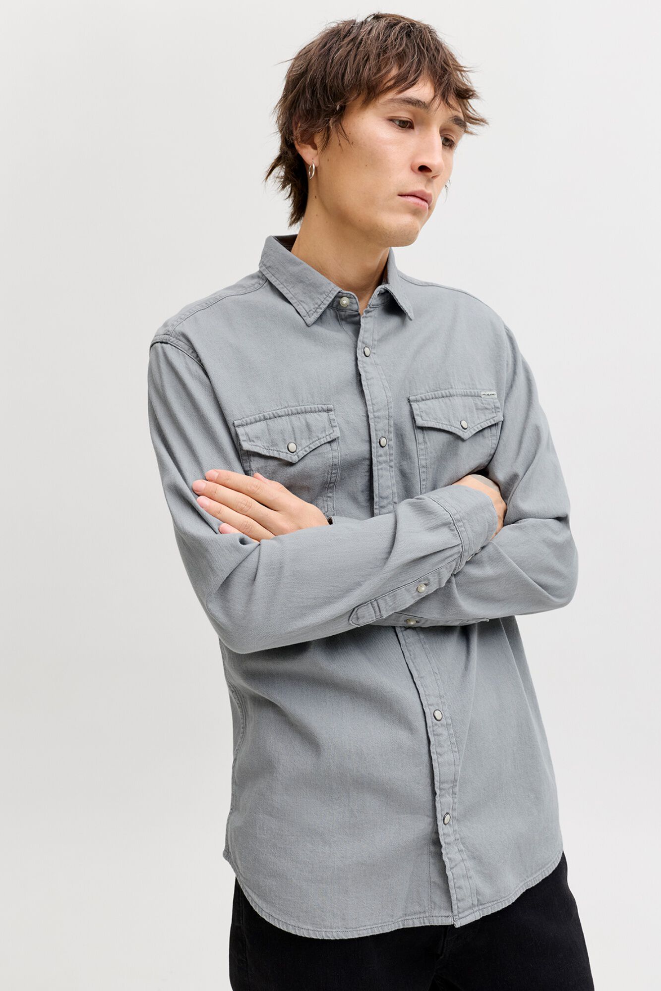 Jack & Jones Camisa de ganga regular