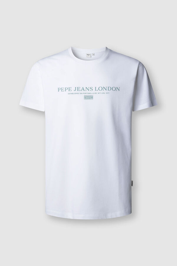 Pepe Jeans T-shirt manga curta branco