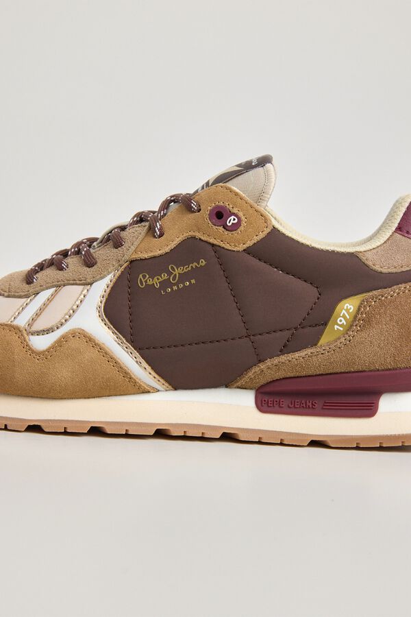 Pepe Jeans Sapatilhas de running retro castanho