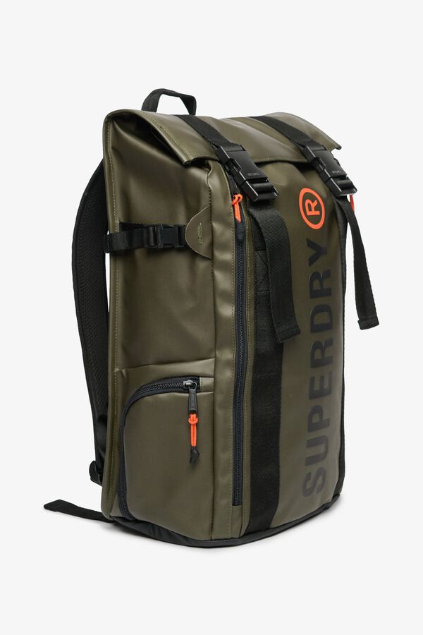 Superdry Mochila imperme&aacute;vel estampado