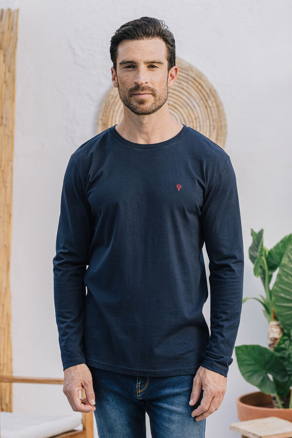 Springfield Basic T-shirt M/L   navy