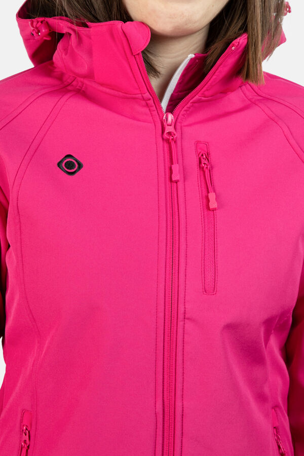 Izas Chaqueta Cortavientos Softshell Haiti fucsia