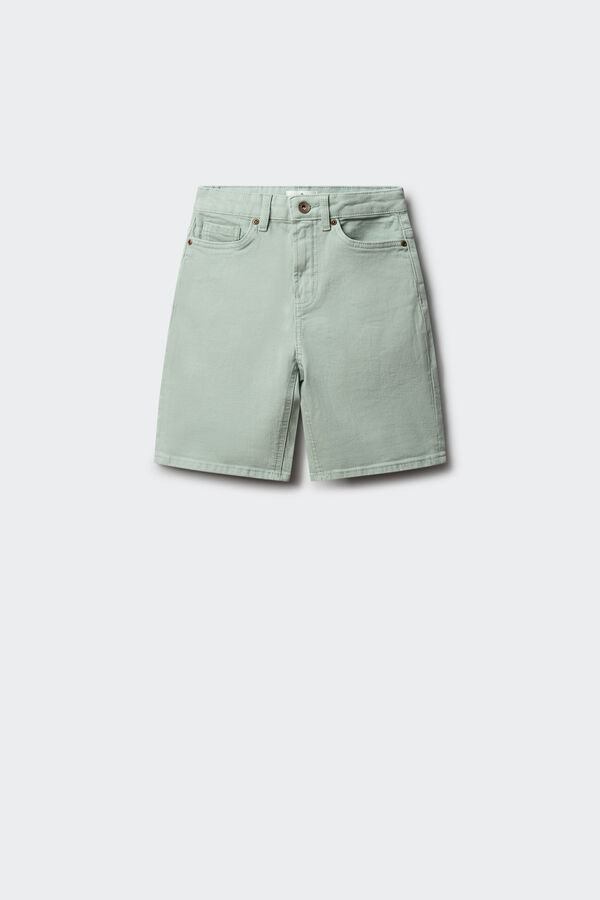 Springfield Kids Bermuda de 5 bolsos lavada para menino verde
