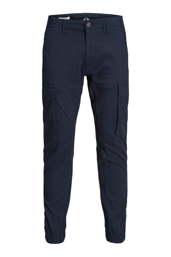 Jack & Jones Cal&ccedil;as cargo slim fit azul