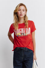 Springfield T-shirt "Mafalda" vermelho