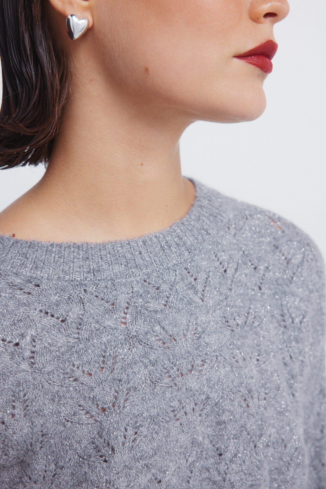 Springfield Jersey pointelle lurex