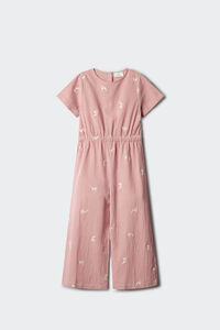 Springfield Kids Macac&atilde;o com bordados de menina