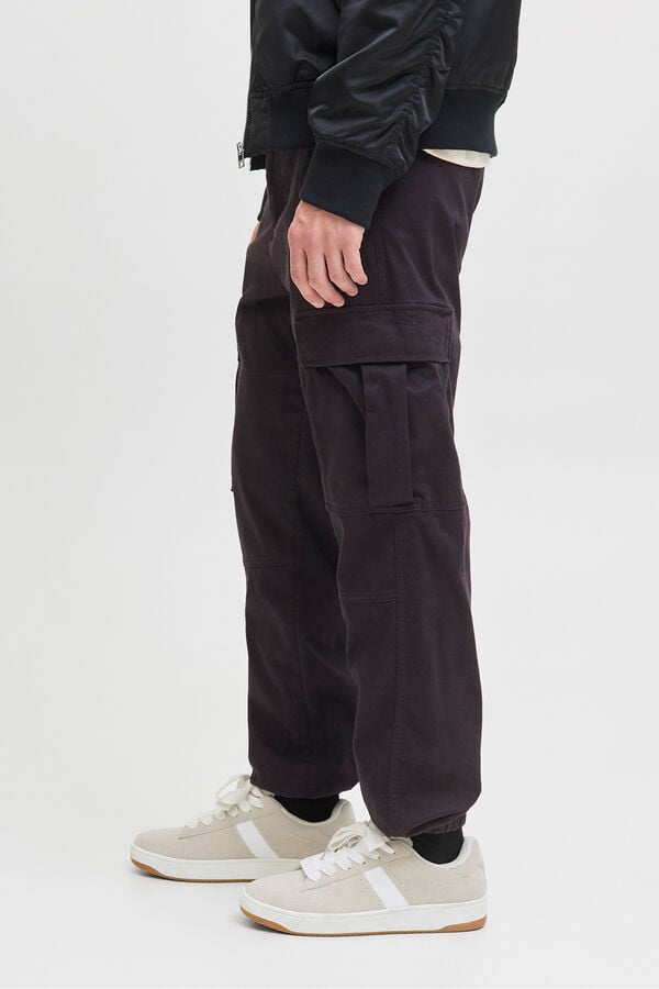 Jack & Jones Relaxed fit trousers black