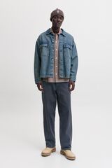 Jack & Jones Jeans baggy de cintura alta preto