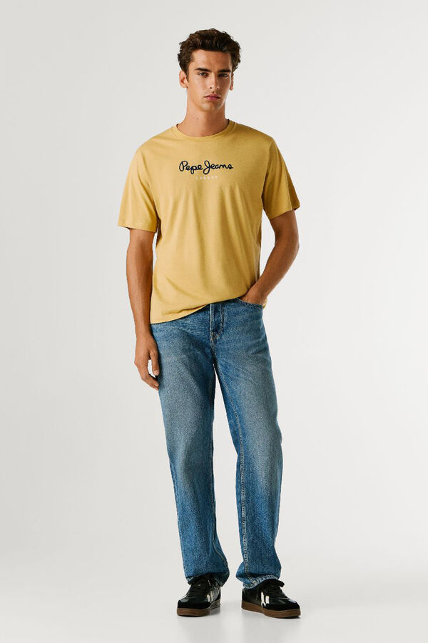 Pepe Jeans Cast Yellow T-shirt printed
