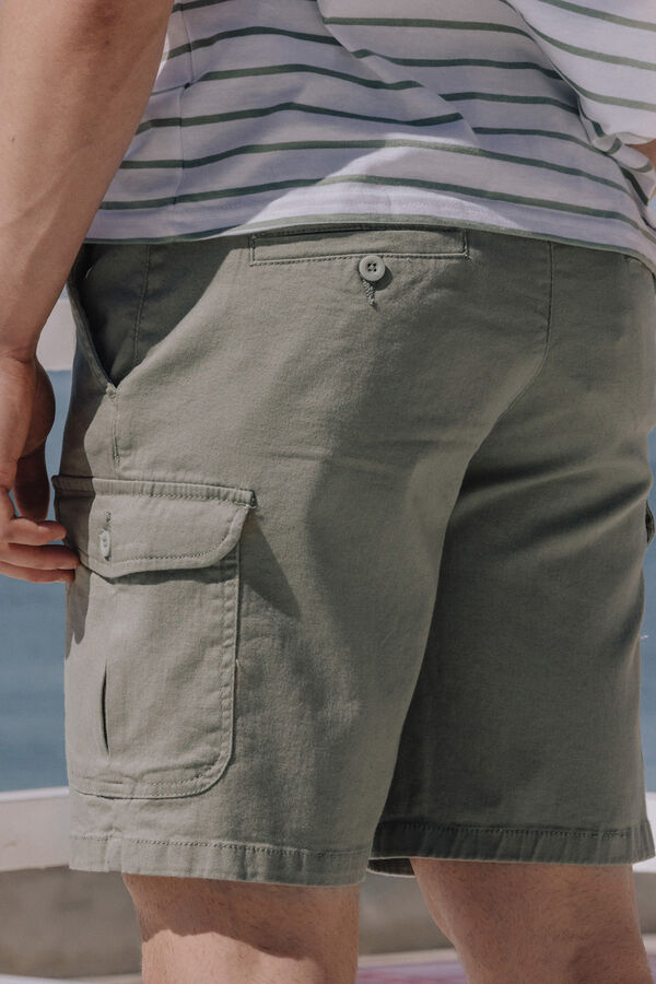 Celopman Bermuda Cargo Verde verde