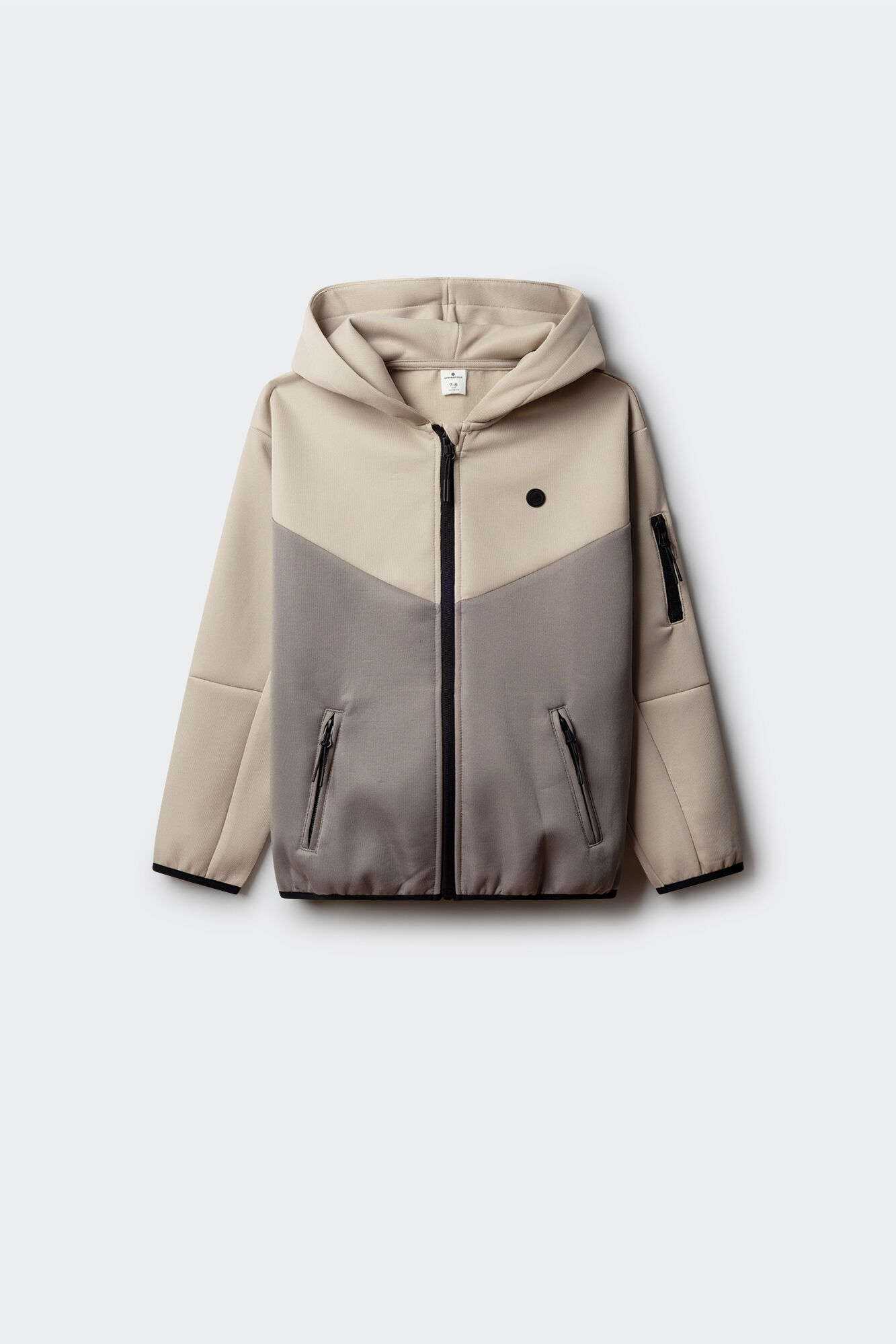 Springfield Kids Sweatshirt urbana com recortes e costuras para menino