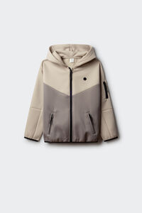 Springfield Kids Sweatshirt urbana com recortes e costuras para menino