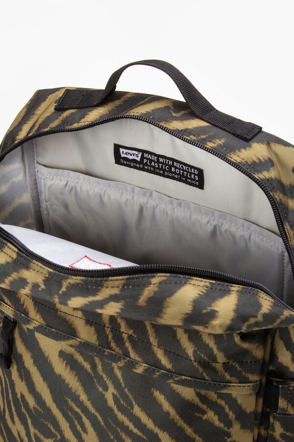 Levi's Mochila L-Pack Standard Issue animal print marr&oacute;n