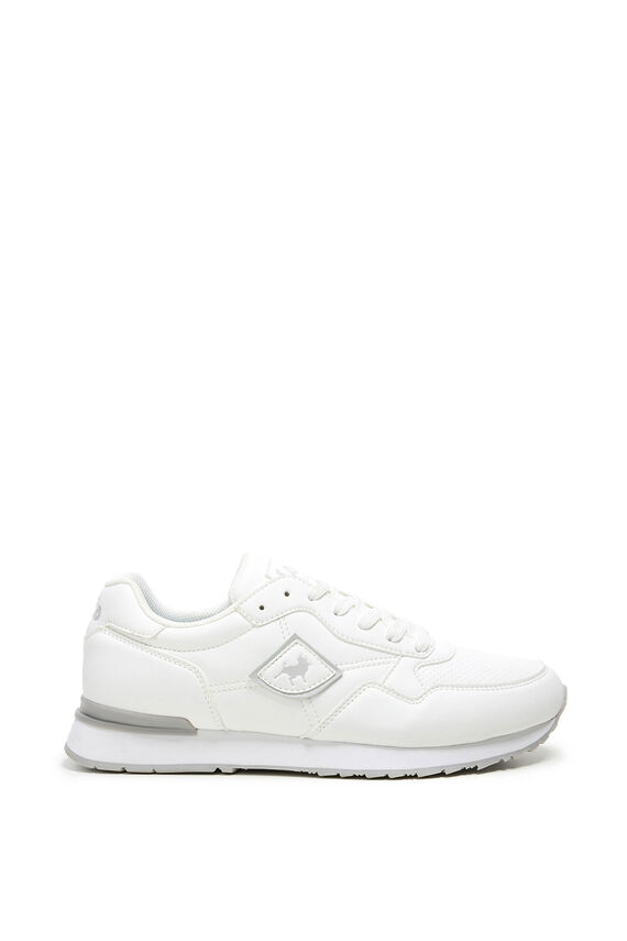 Zapatilla running efecto piel