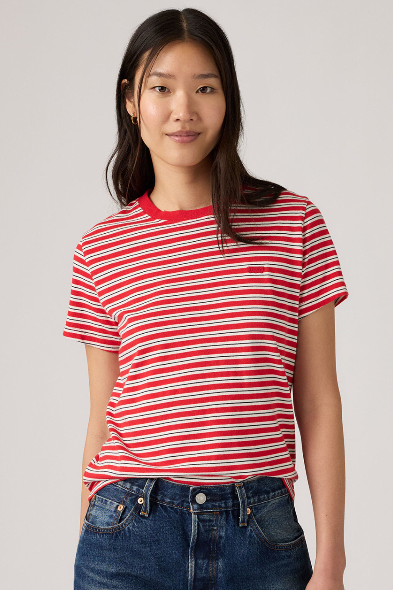 Levi's T-shirt de manga curta com logo