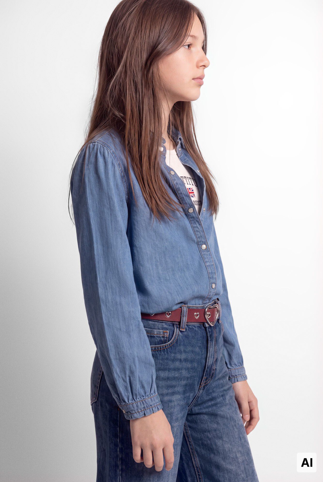 Springfield Kids Blusa de ganga para menina