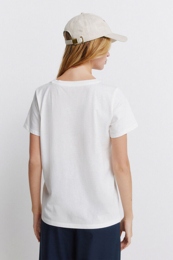 Springfield T-shirt "Mafalda" branco