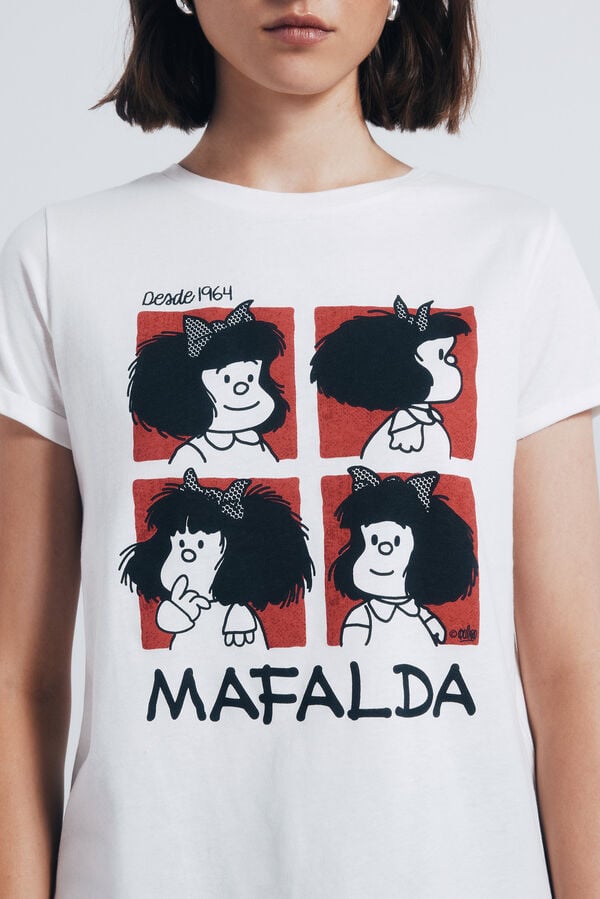 Springfield T-shirt "Mafalda" estampado