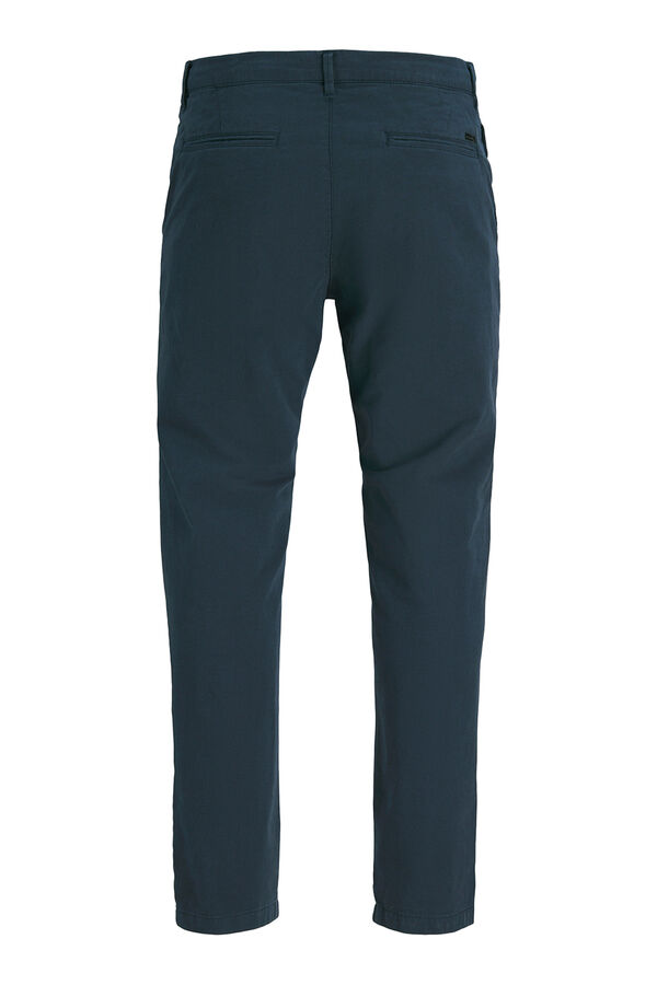 Jack & Jones Calças estilo chino azul