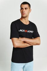 Jack & Jones Short-sleeved logo T-shirt black