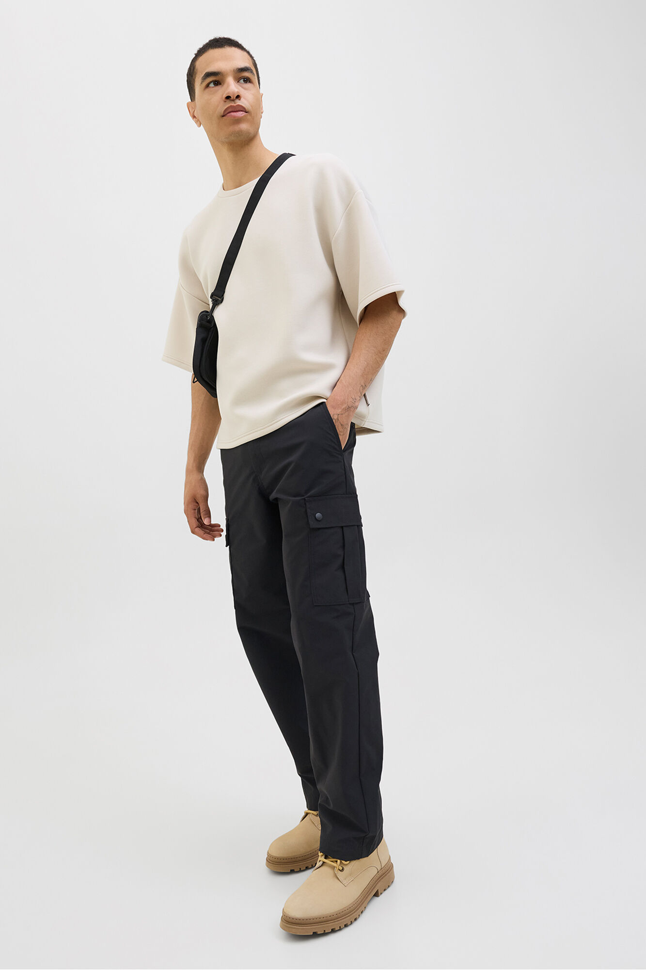 Jack & Jones Cal&ccedil;a cargo com ajuste relaxado