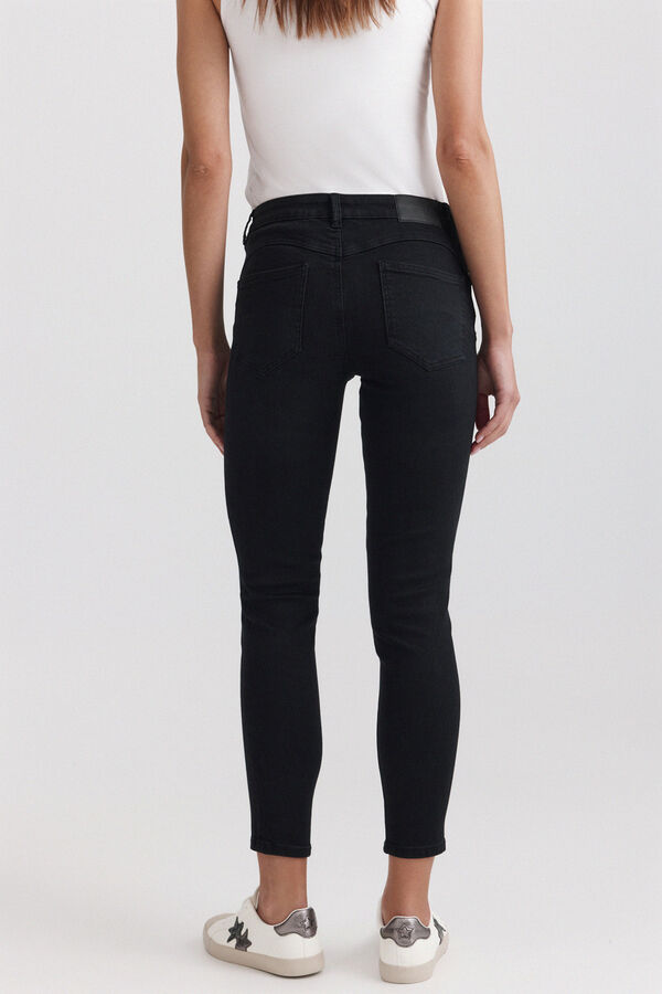 Springfield Jeans skinny push up preto