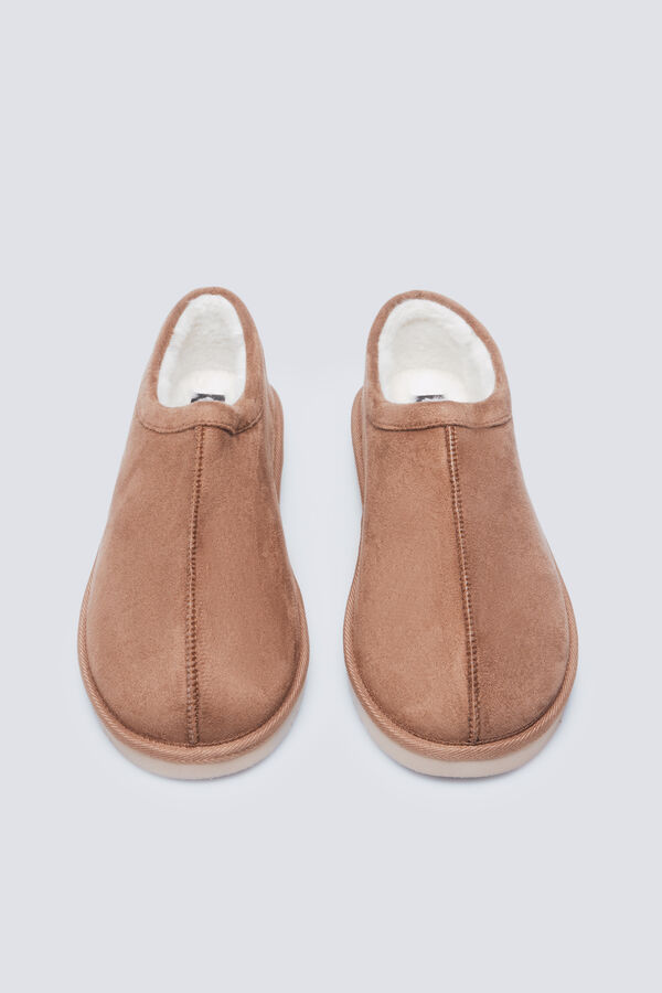 Springfield Chinelo de tamanco cru