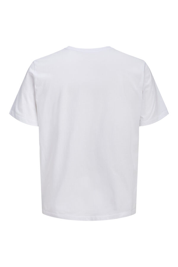 Jack & Jones T-shirt regular fit branco