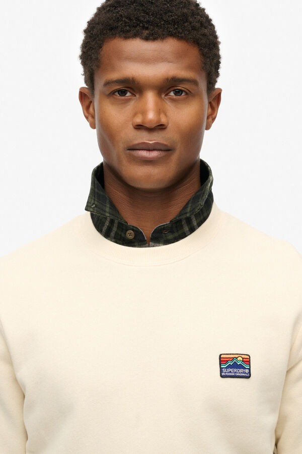 Superdry Sweatshirt Great Outdoors Emb RLXD  bege